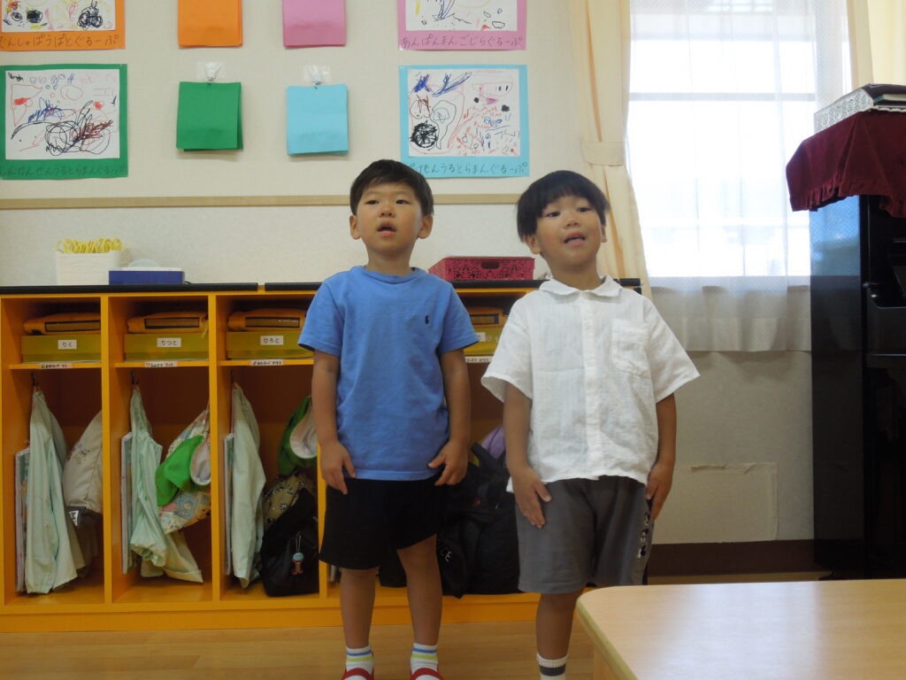 👦保育参観（つき組）👧