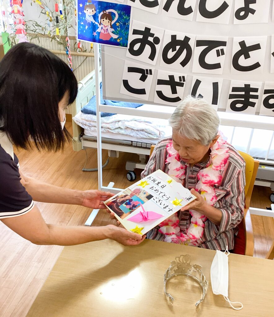 7月の誕生会  in  花風デイ
